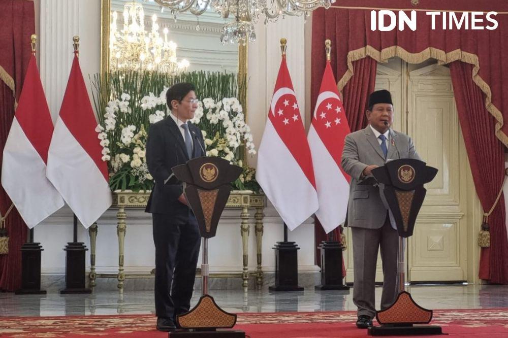 Prabowo Ajak PM Singapura Kerja Sama Food Estate