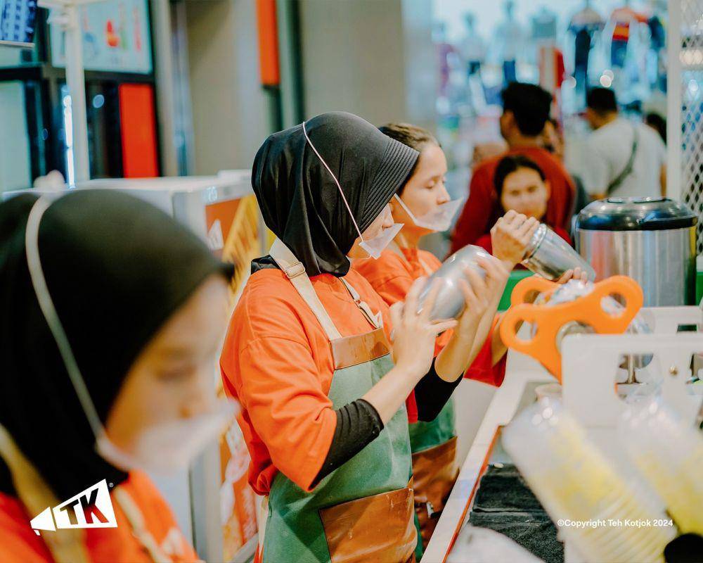 Potret booth Teh Kotjok (Dok. IDN Times)