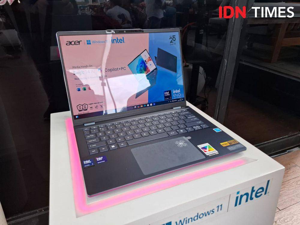 Acer Swift 14 AI (IDN Times/Fatkhur Rozi)