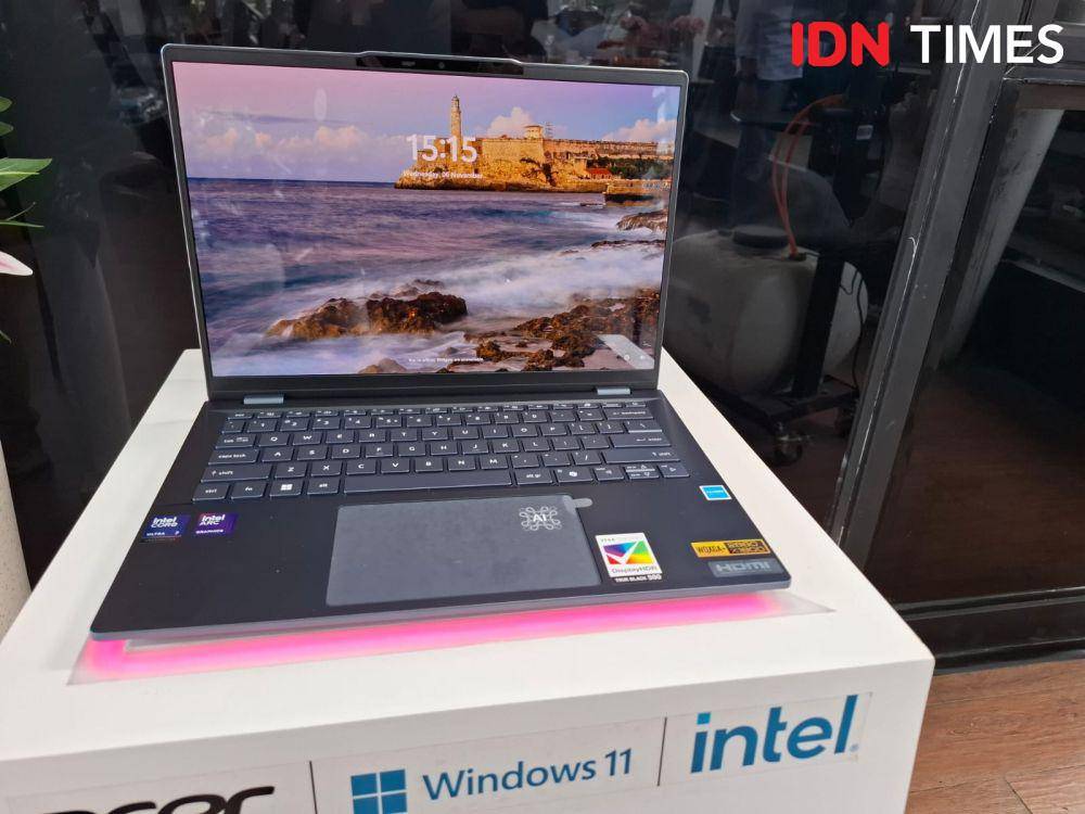 Acer Swift 14 AI (IDN Times/Fatkhur Rozi)