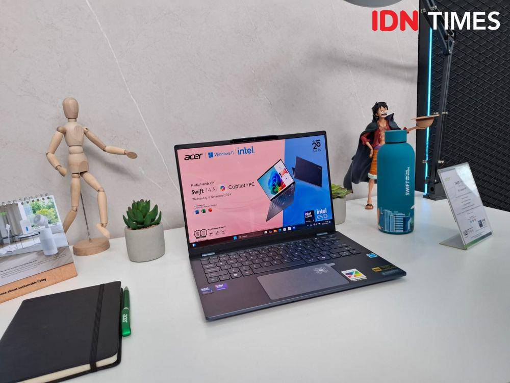 Acer Swift 14 AI (IDN Times/Fatkhur Rozi)
