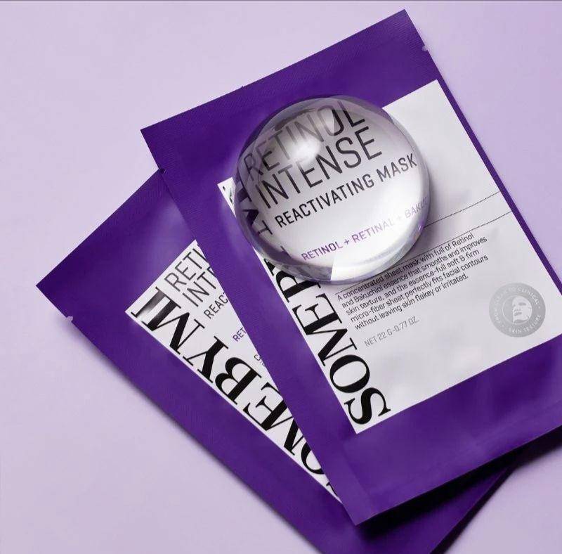 SOME BY MI Retinol Intense Reactivating Mask Sheet (shopee.co.id/Miracle Official Shop Id)