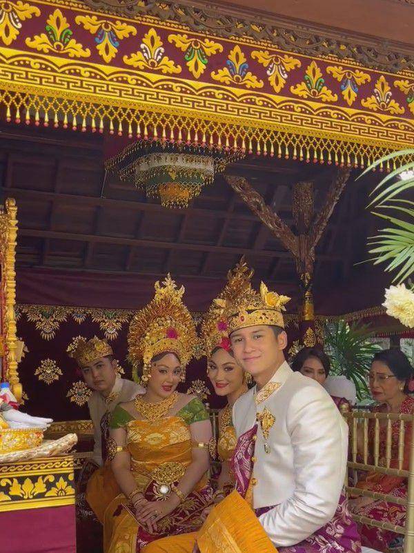 potret Antonio Blanco Jr jalani prosesi Potong Gigi (instagram.com/ayucandraa)