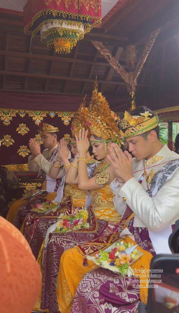 potret Antonio Blanco Jr jalani prosesi Potong Gigi (instagram.com/palomablancooka)
