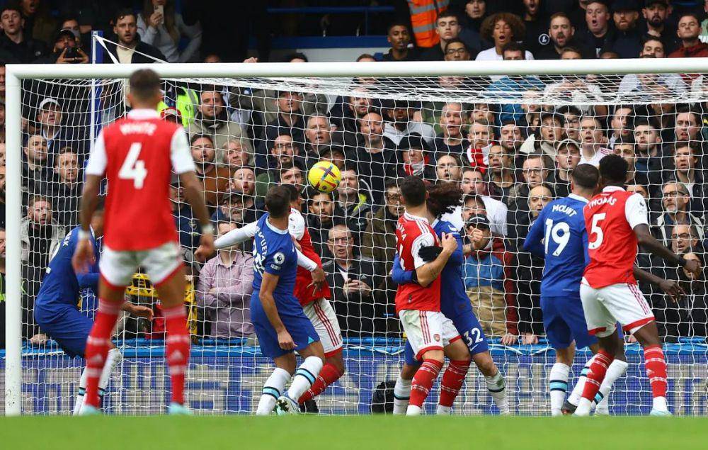 Chelsea melawan Arsenal di Premier League 2022/2023. (premierleague.com)