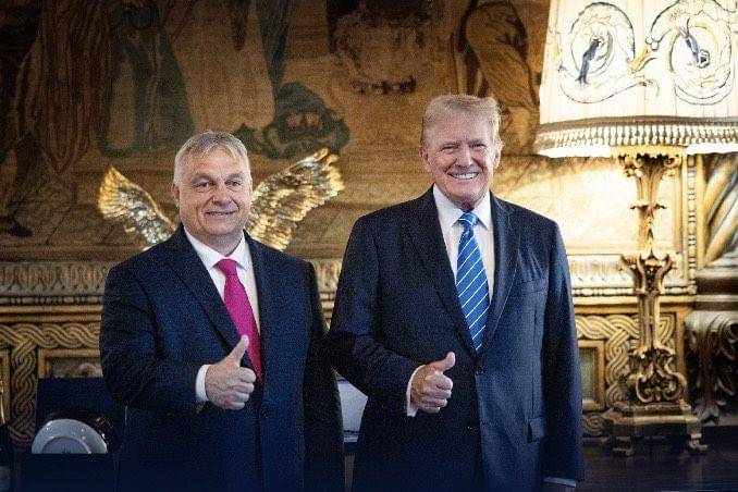 Viktor Orban dan Donald Trump. (x.com/@PM_ViktorOrban)