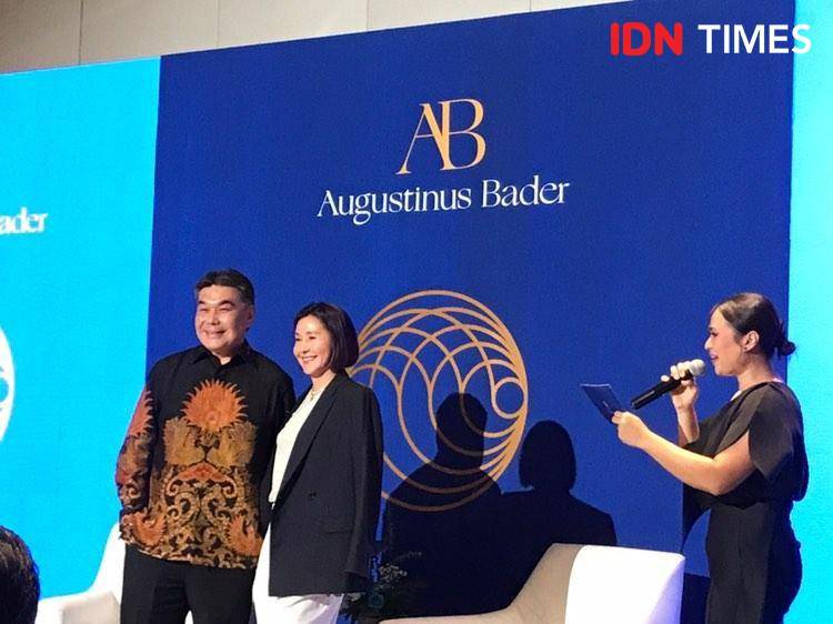 Germaine Chia, Head of APAC - Augustinus Bader saat launching Augustinus Bader di Indonesia. 6 Oktober 2024. (IDN Times/Hani Safanja)
