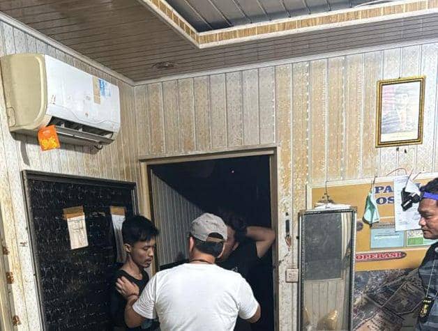 Pengungkapan 159 Kg ganja oleh Ditresnarkoba Polda Lampung di Pelabuhan Bakauheni. (Dok. Polda Lampung).
