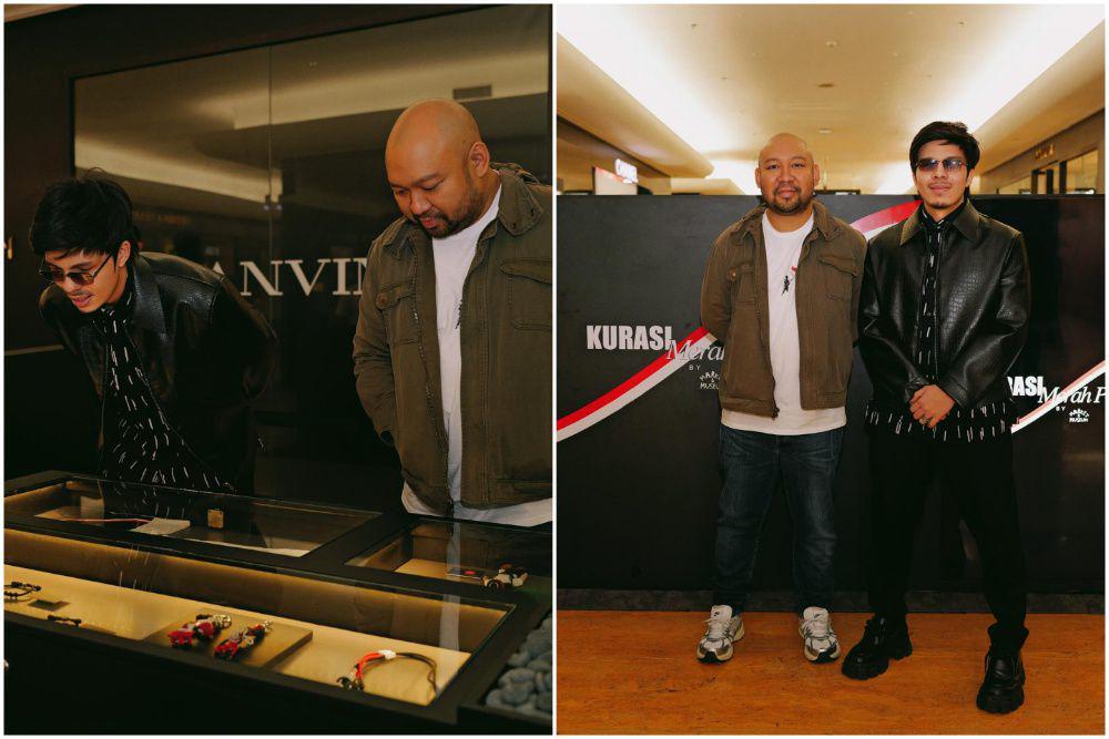 7 Potret Atta Halilintar Kunjungi Pop Up Store Kurasi Merah Putih