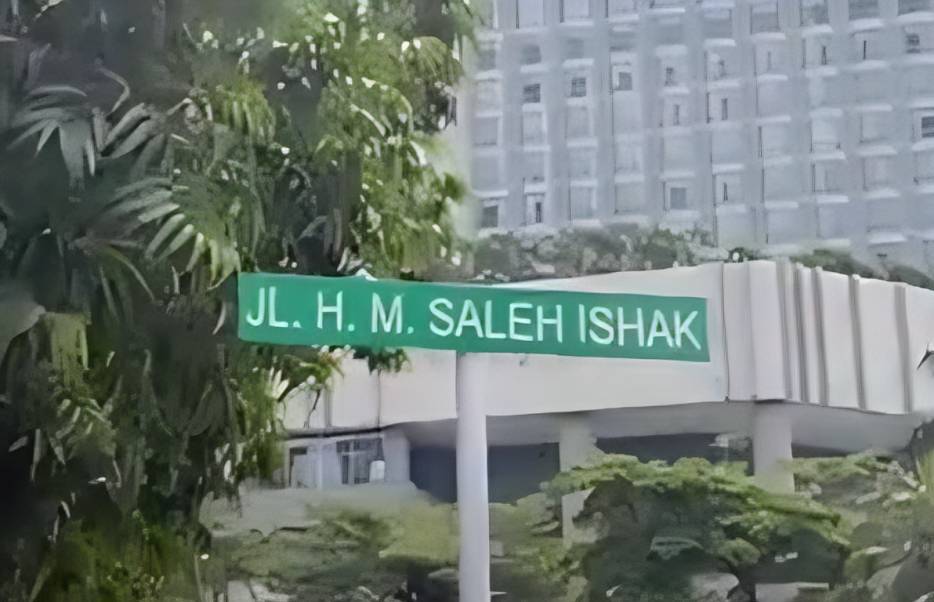 foto Jalan H.M. Saleh Ishak, pahlawan betawi yang dijadikan jalan di Jakarta (youtube.com/Around Jakarta)
