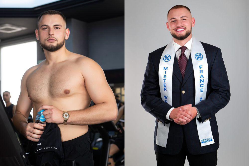 7 Potret Maxime Klinger Mister World Prancis 2024, Inspiring!
