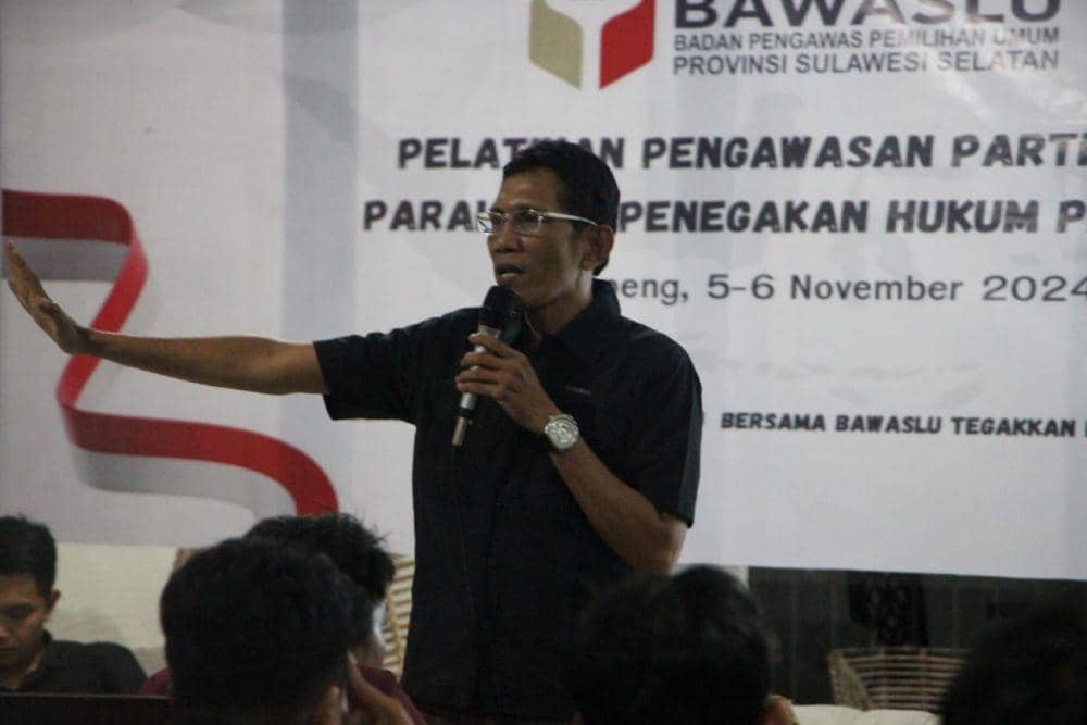 Sentra Gakkumdu Sulsel menggelar Pelatihan Paralegal Penegakan Hukum Pemilihan. (Dok. Istimewa)