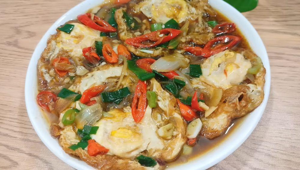 Resep Telur Ceplok Kuah Kecap, Lauk yang Bikin Lahap Makan
