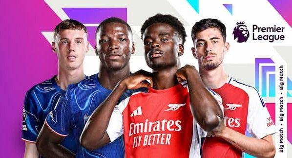ilustrasi pertandingan Chelsea vs Arsenal (dok. Vidio)