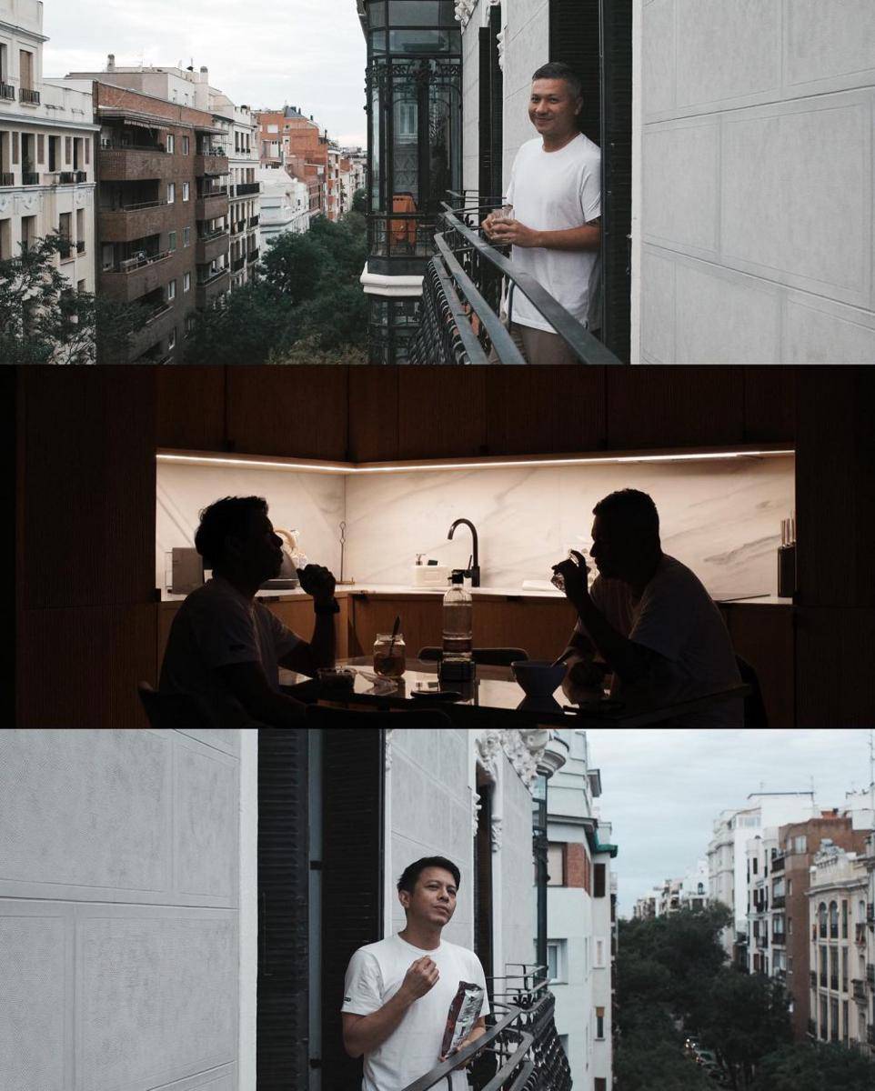 potret Gading Marten dan Ariel Noah di Madrid (instagram.com/gadiiing)