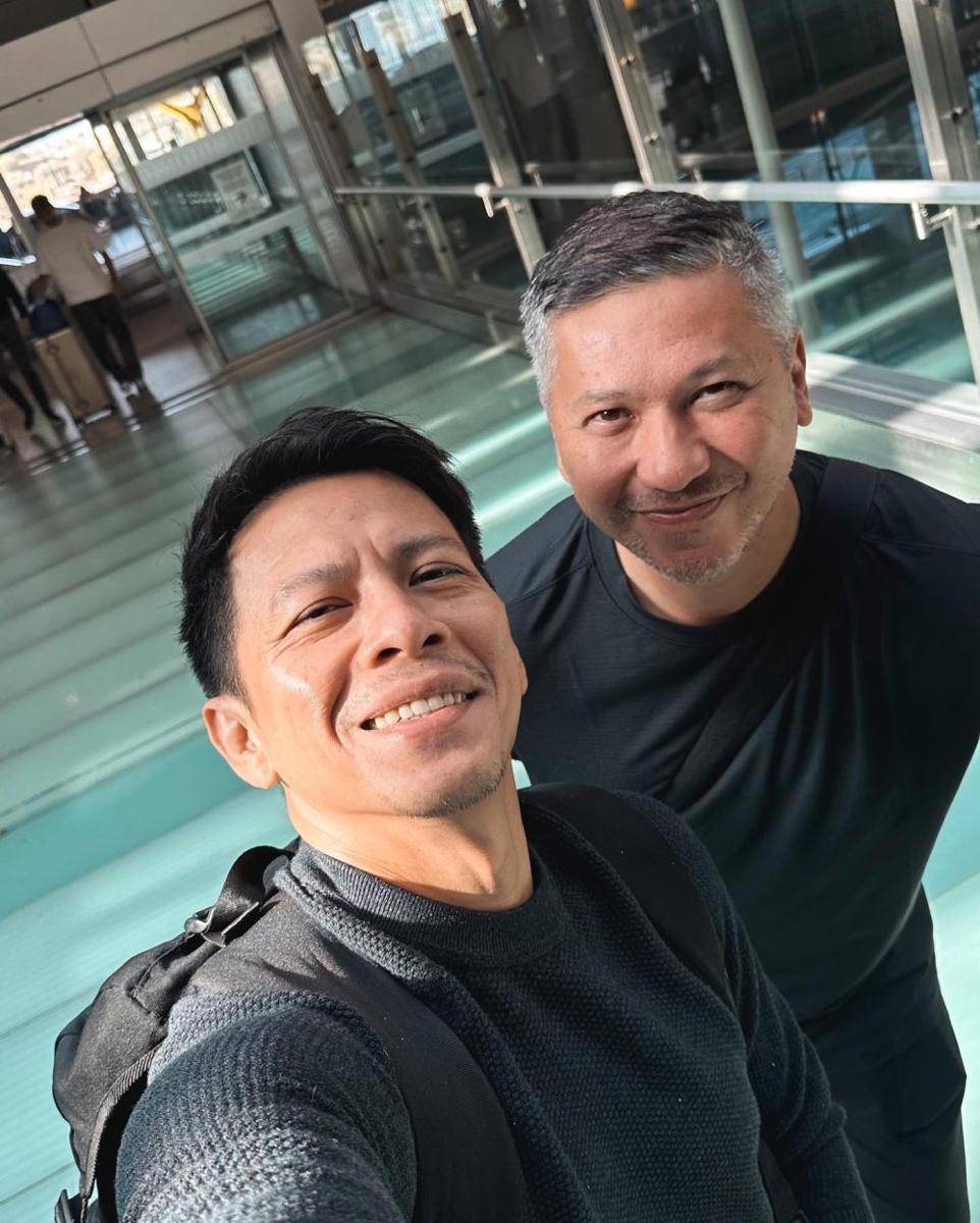 potret Gading Marten dan Ariel Noah di Madrid (instagram.com/gadiiing)