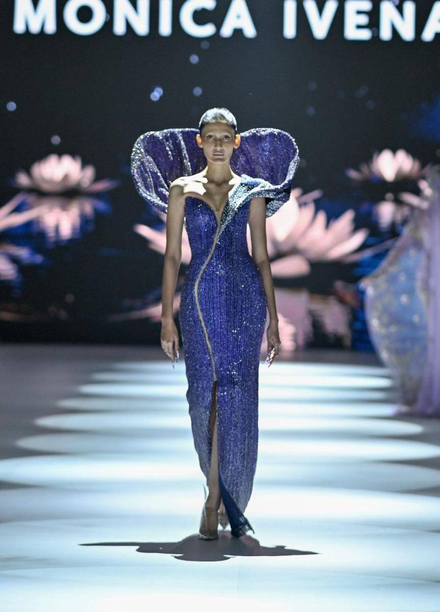 Koleksi “Nyonya” dari Monica Ivena di JFW 2025 (dok. Jakarta Fashion Week/Dandy Hendrata)