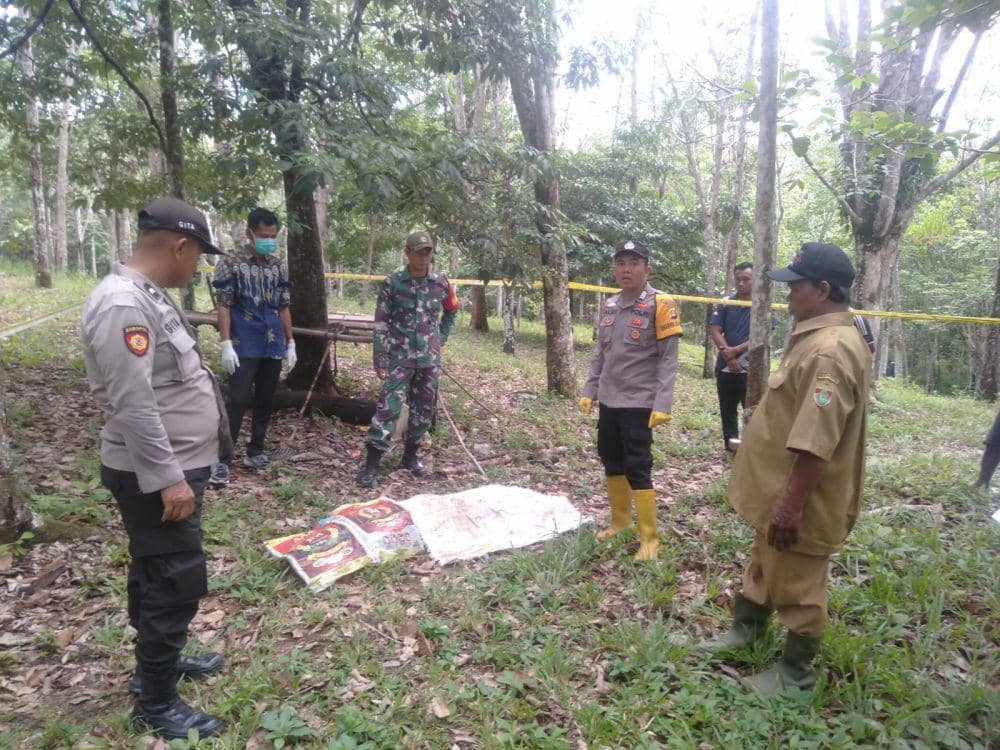 Pria Lansia di Musi Rawas Ditemukan Meninggal di Kebun Karet