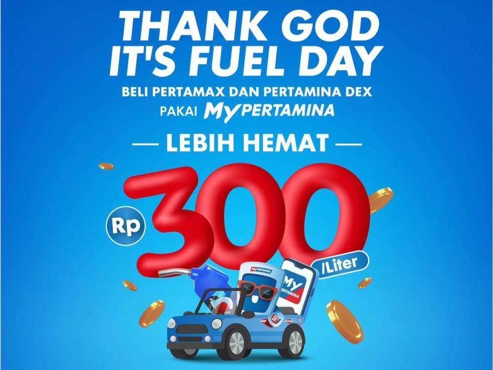 Promo Pertamina setiap Senin dan Jumat untuk sepeda motor dan mobil selama November - Desember 2024 (instagram.com/mypertamina)