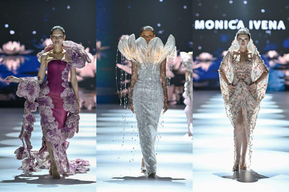 7 Koleksi "Nyonya" dari Monica Ivena di JFW 2025, Tampil Bersinar!