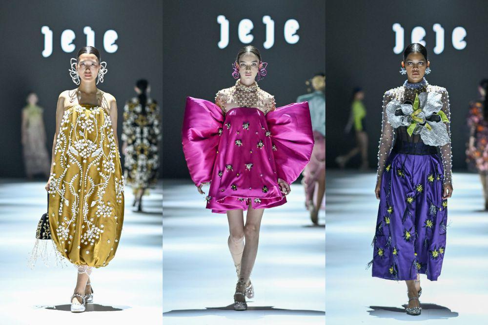 9 Koleksi Studio Jeje di JFW 2025, Meriah Bernuansa Floral!