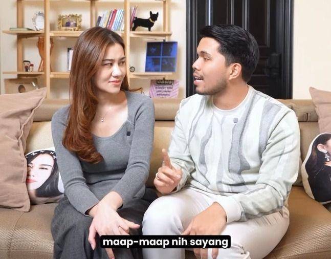 Thariq dan Aaliyah saat klarifikasi (Instagram/Thariqhalilintar)