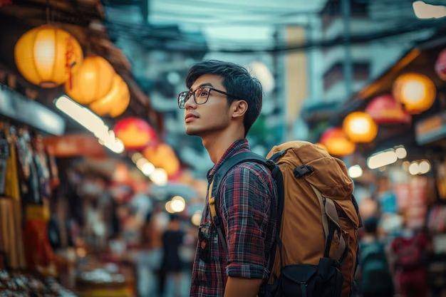 Ilustrasi solo traveler (Freepik)
