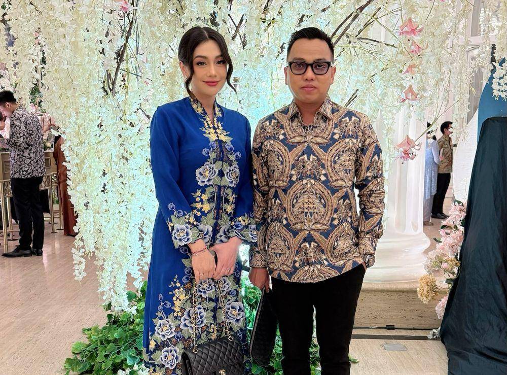 Gaya Tamu di Resepsi Nikah Febby Rastanty (instagram.com/aanstory)