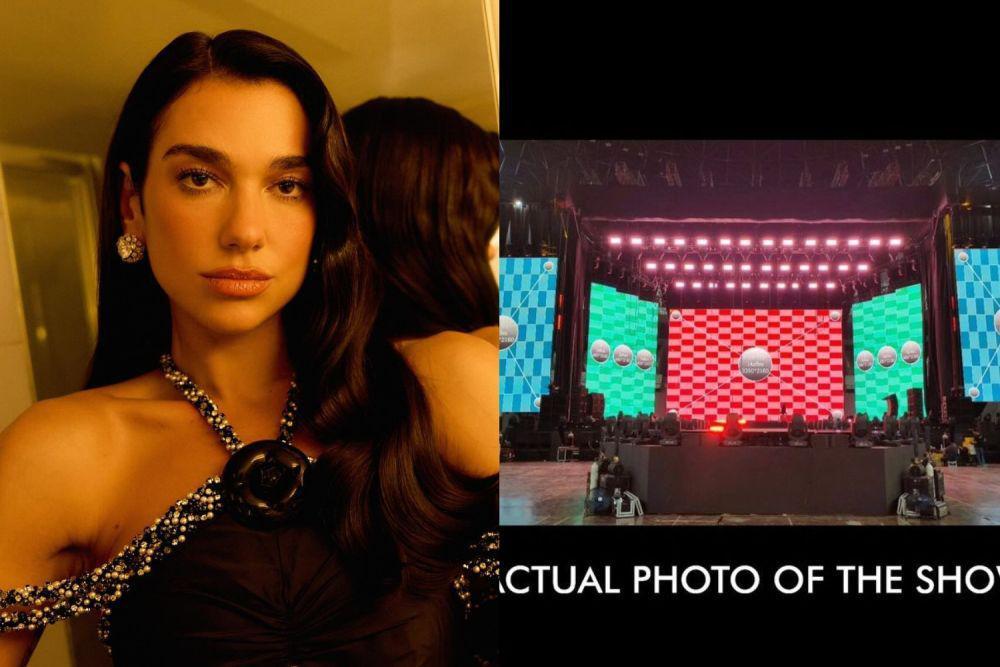 Mata Elang Klarifikasi Alasan Konser Dua Lipa Batal, Ungkap Foto Stage