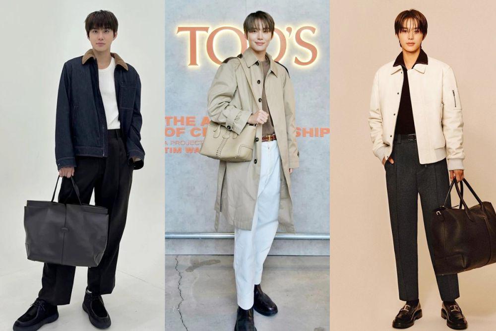7 Ide Padu Padan OOTD Pakai Tas ala Jungwoo NCT, Modis dan Praktis!