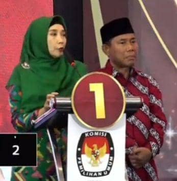 Foto Paslon Gubernur dan wakil Gubernur NTB, Rohmi-Firin nomor urut 01 (Dok/Istimewa)
