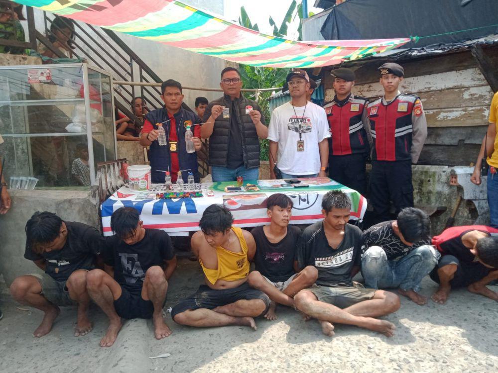 Gerebek Kampung Narkoba di Palembang, Polisi Amankan Pengedar dan Sabu