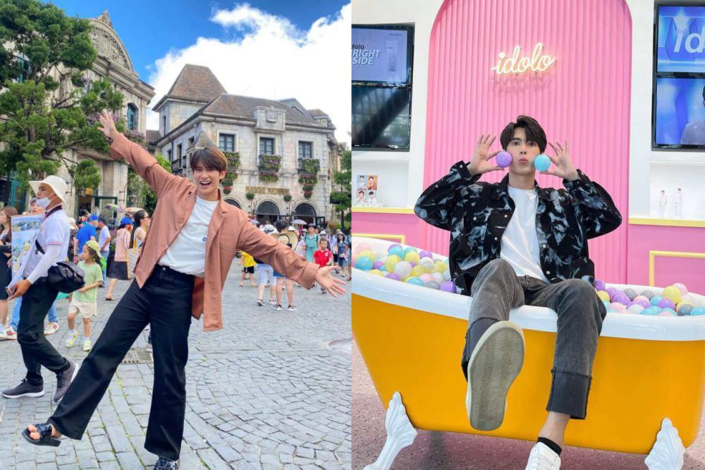 7 Inspirasi OOTD Pakai Outer ala Aktor First Chalongrat, Hypebeast!