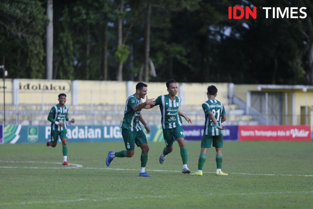 Rachmad Hidayat 2 Gol, PSMS Tumbangkan PSKC 4-2