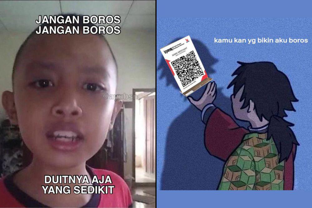 7 Meme Siklus Kebiasaan Boros Bikin Nyesel, tapi Suka Diulang Lagi