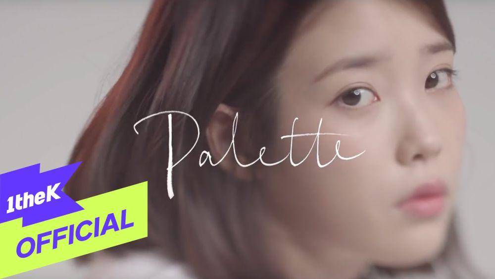 cuplikan MV "Palette" (youtube.com/1theK (원더케이))