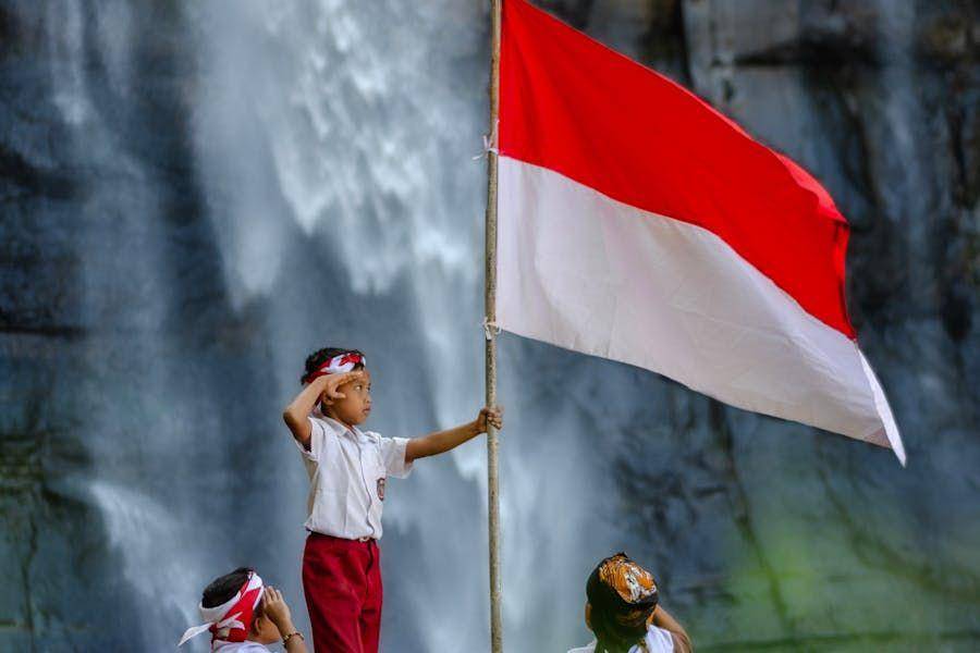 Ilustrasi bendera Indonesia (Pexels.com/Ache Surya)