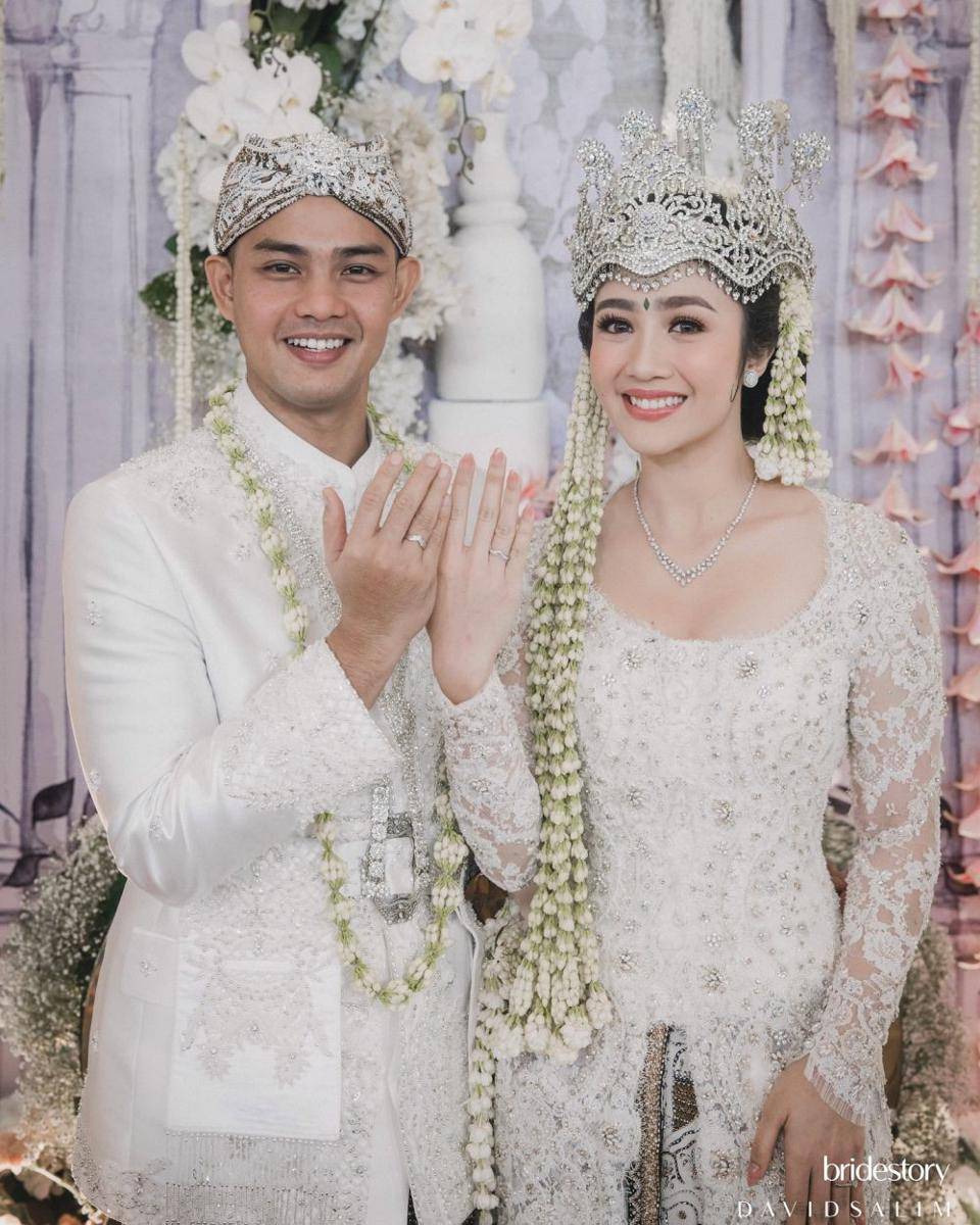 Akad nikah Febby Rastanty. (David Salim Photography via Instagram.com/thebridestory)