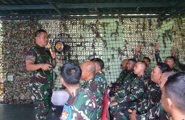 Jendral TNI Maruli Simanjuntak memberikan pesan kepada atlet TNI AD yang akan bertanding, Kasad: Tunjukkan Prestasi Terbaik dan Profesionalisme TNI AD di AARM ke-32 (Dok. Dispenad)