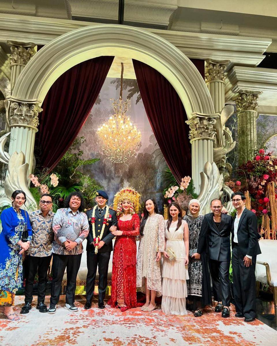 potret Tissa Biani di resepsi pernikahan Febby Rastanty (instagram.com/tissabiani)