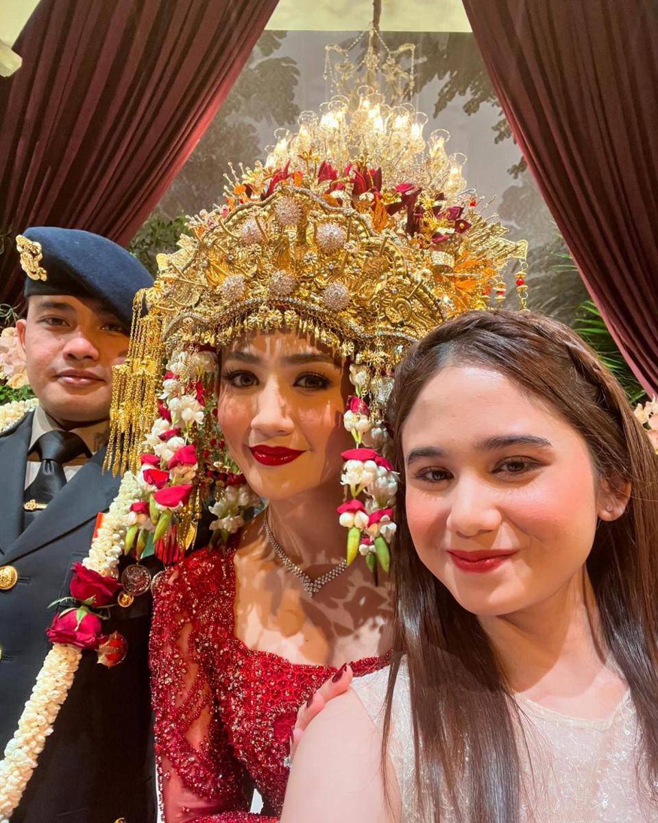 potret Tissa Biani di resepsi pernikahan Febby Rastanty (instagram.com/tissabiani)