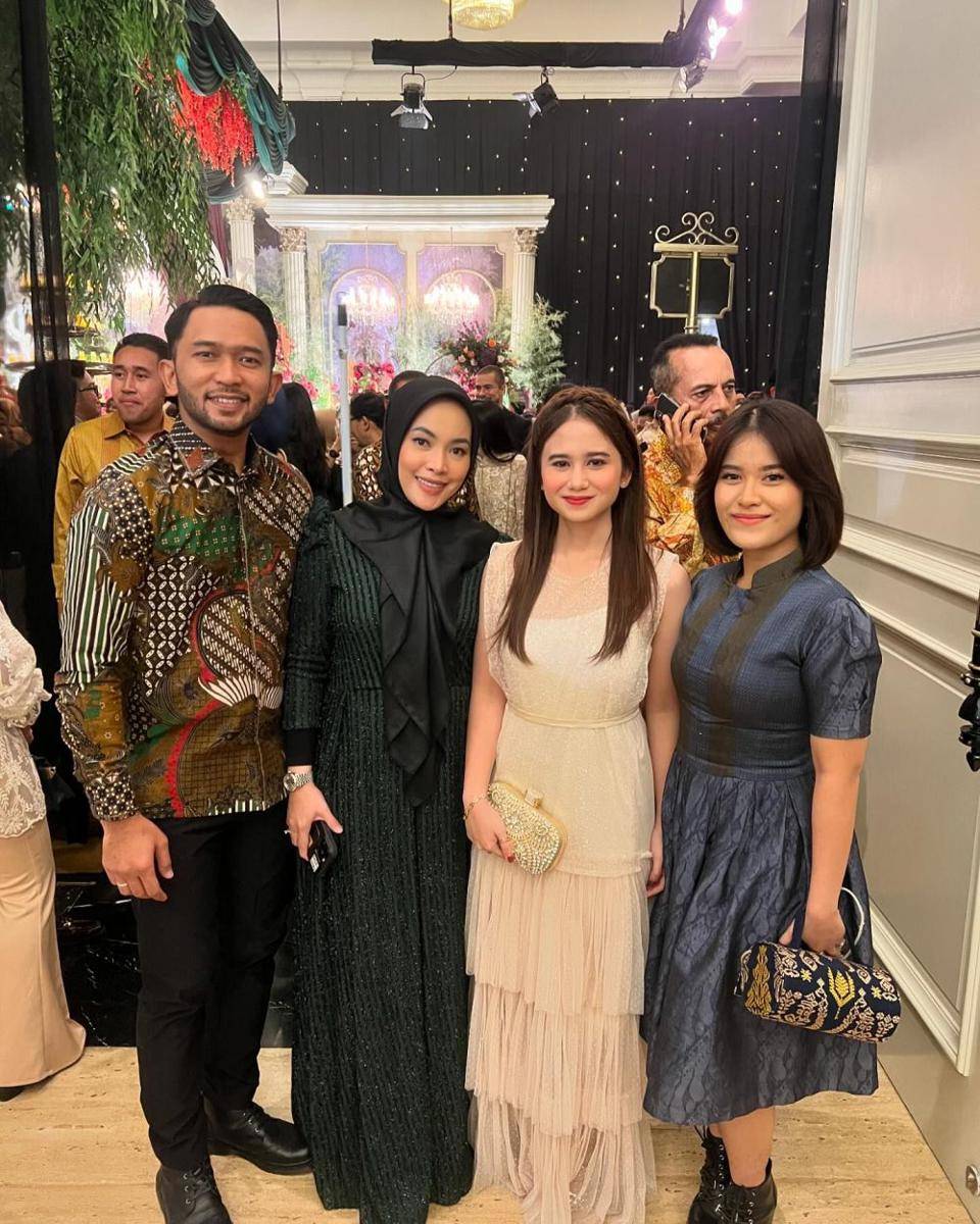 potret Tissa Biani di resepsi pernikahan Febby Rastanty (instagram.com/tissabiani)