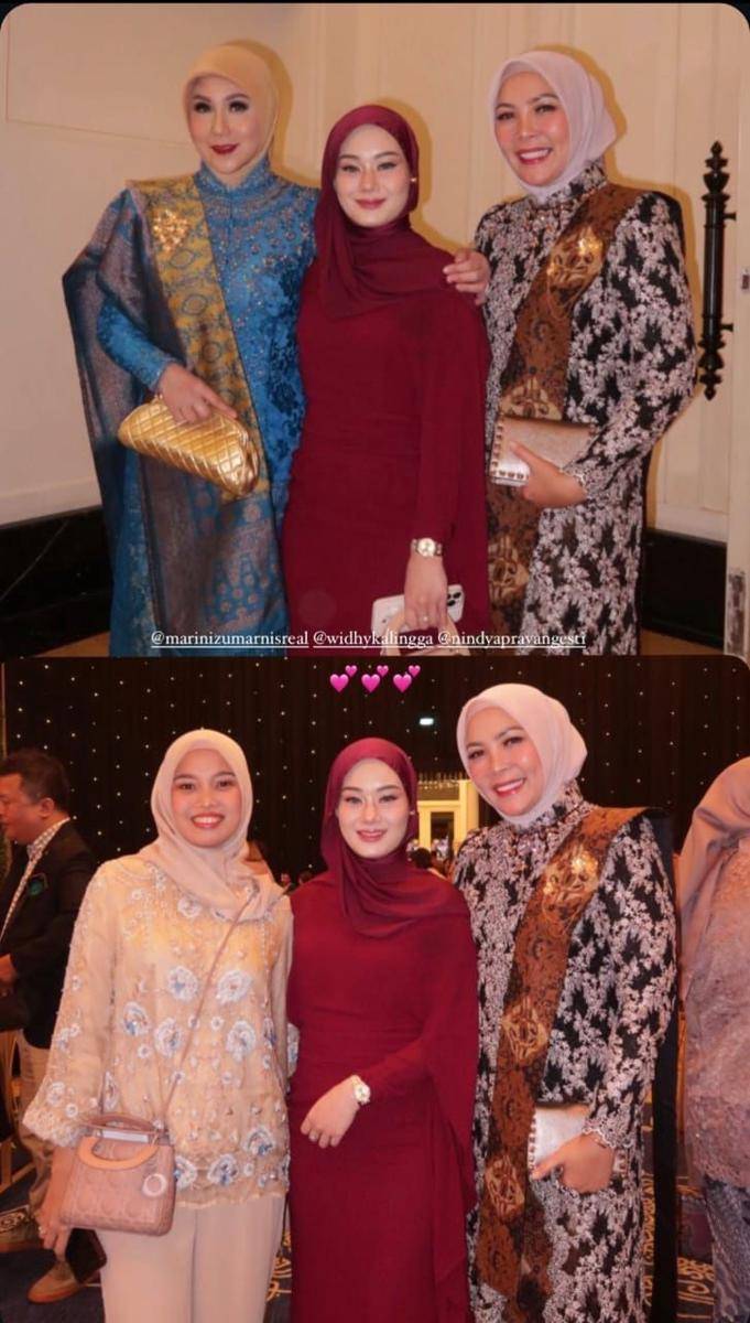 Gaya Tamu di Resepsi Nikah Febby Rastanty (instagram.com/dindahw)