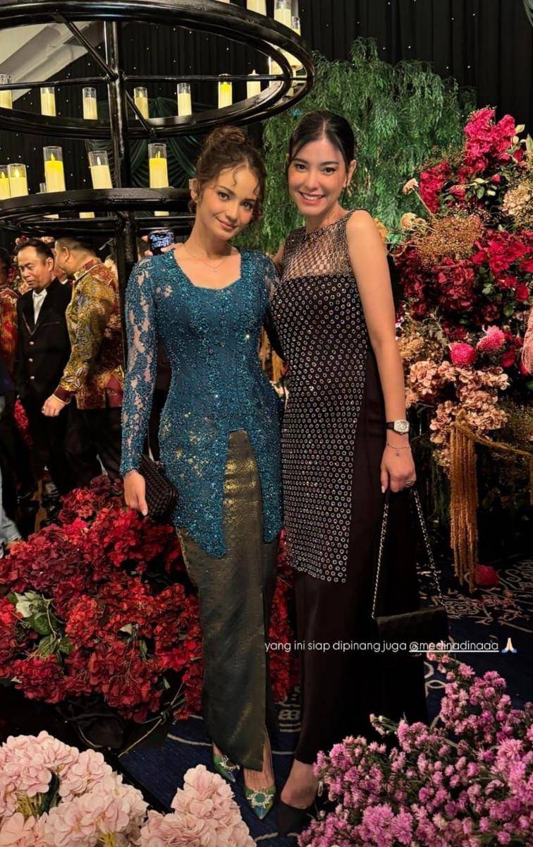 Gaya Tamu di Resepsi Nikah Febby Rastanty (instagram.com/enzystoria)