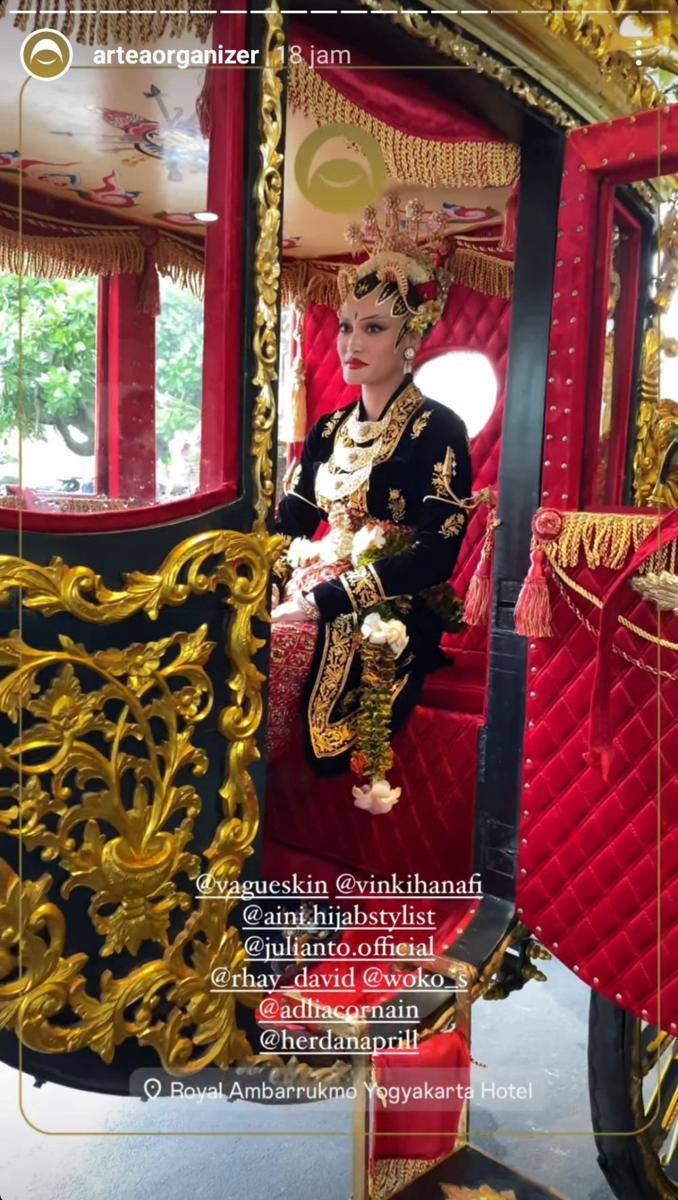 Ngunduh Mantu Tengku Natasya (Instagram.com/arteaorganizer)