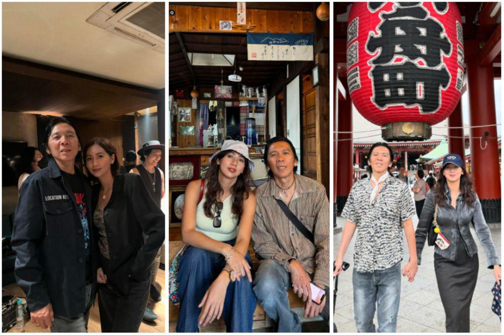 9 Inspirasi OOTD Couple ala Reny dan Bimbim Slank, Harmonis!