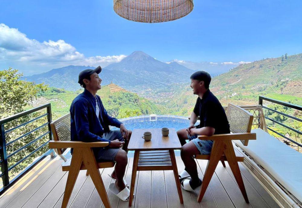 10 Potret Villa Micuba Dieng Wonosobo View Gunung Sindoro
