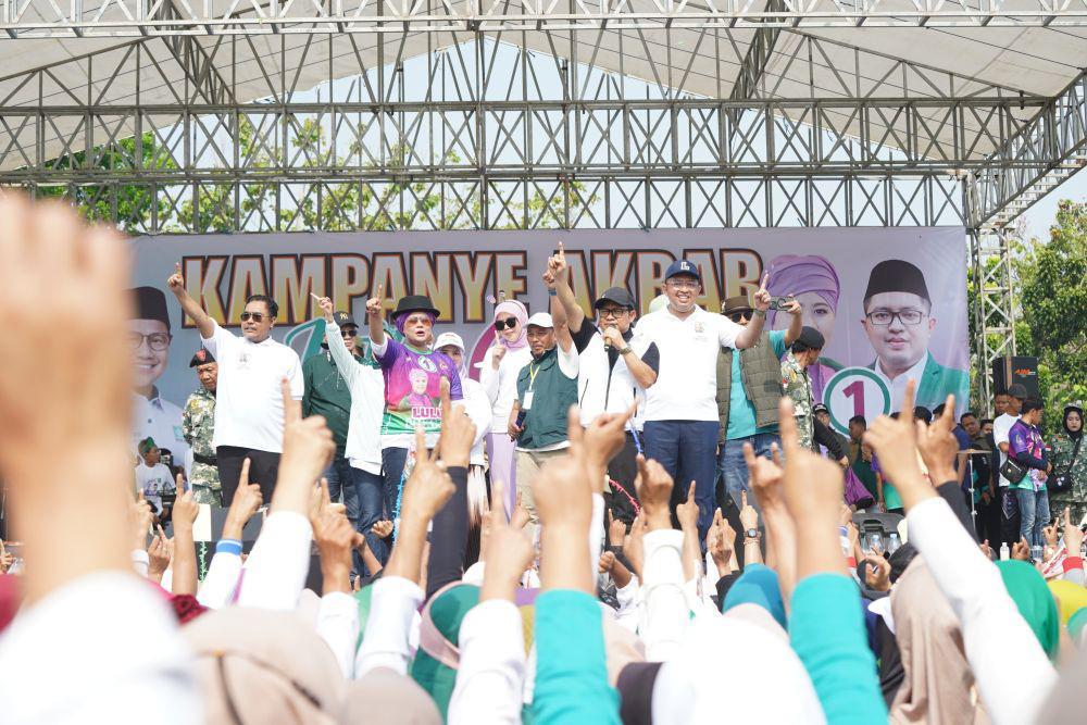 Cak Imin Ultimatum Kader saat Kampanye Akbar Luluk-Lukman