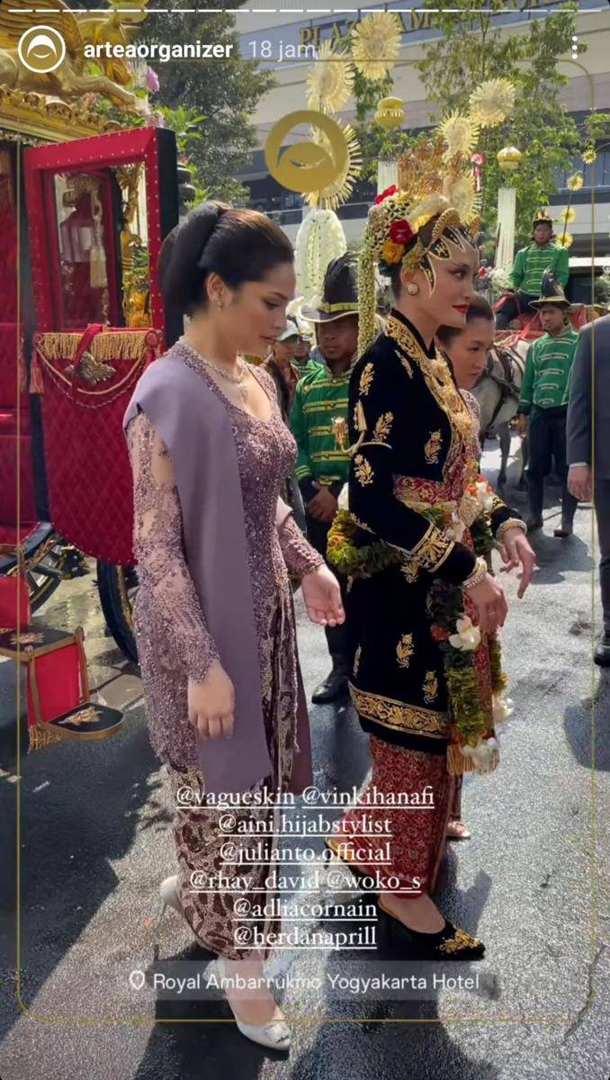 Ngunduh Mantu Tengku Natasya (Instagram.com/arteaorganizer)