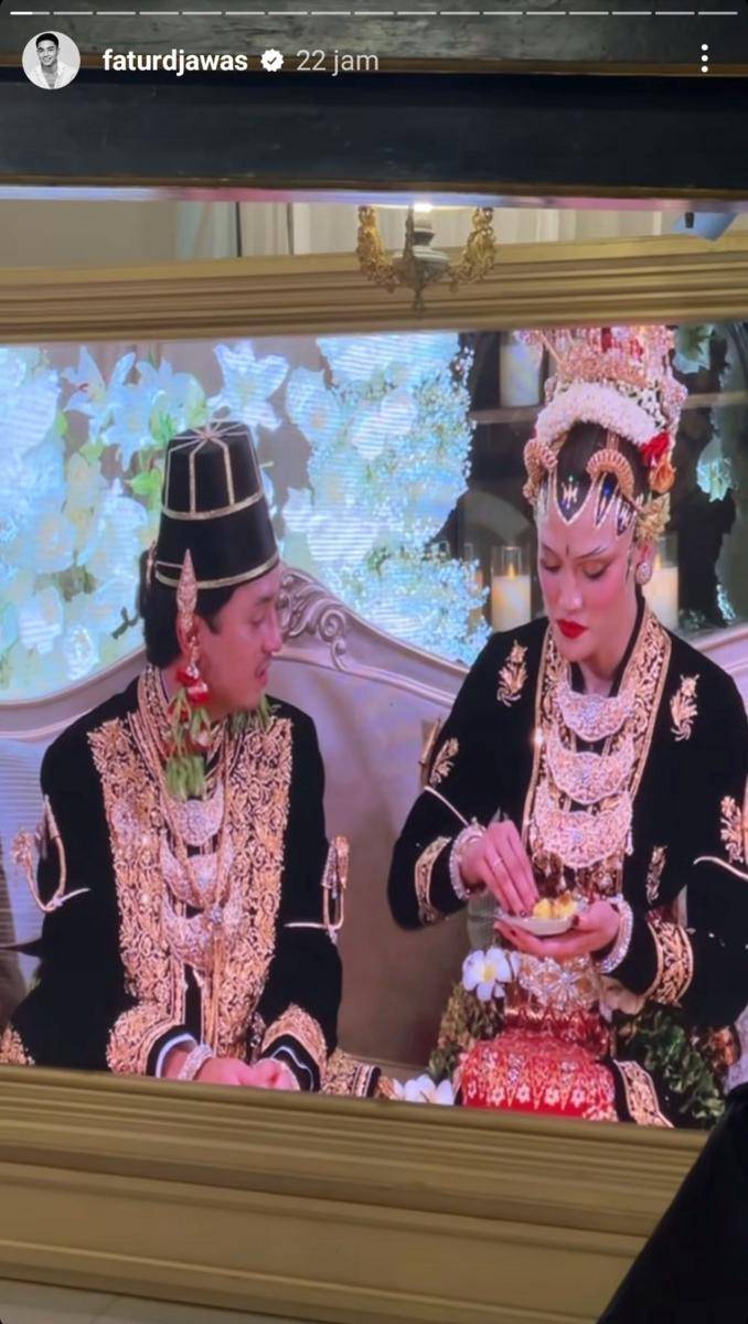 Ngunduh Mantu Tengku Natasya (Instagram.com/faturdjawas)